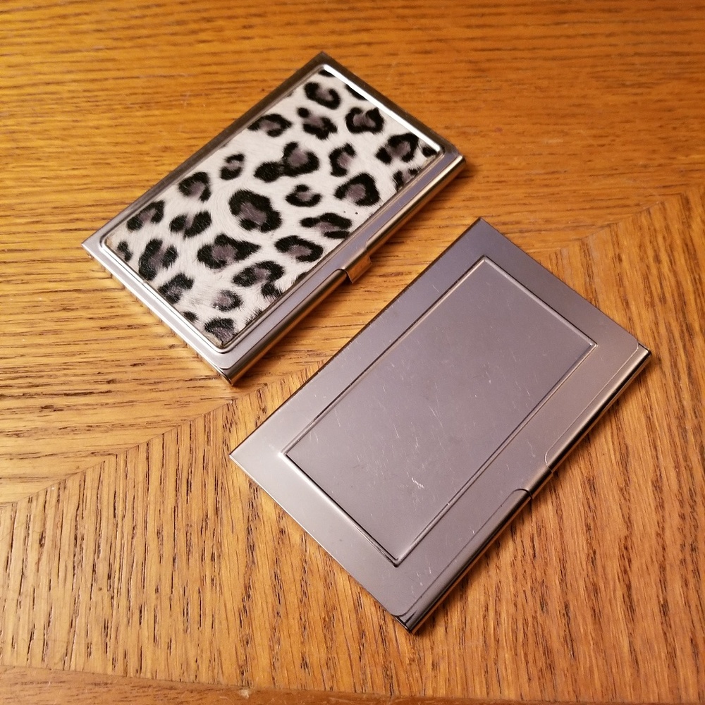 Business card holders